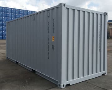 Image of a 20 foot storage container for sale