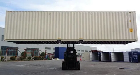 Image of a 40 foot steel container