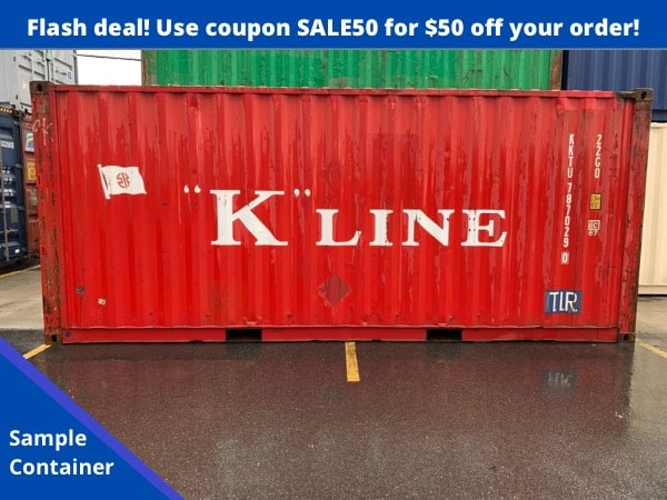 20 used shipping container nj