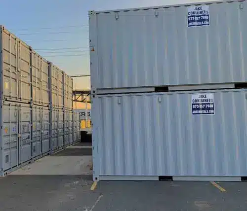 Image of storage containers stacked on top of each other
