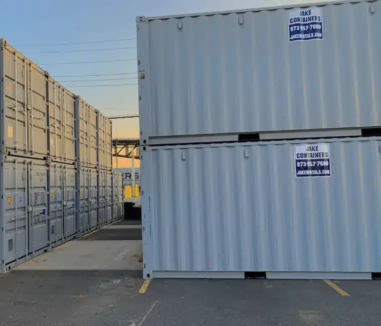 Image of storage containers stacked on top of each other