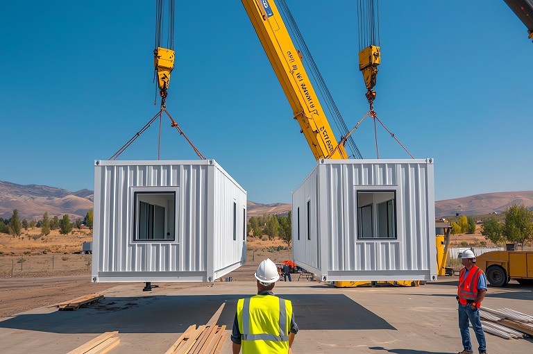 Solve Construction Worksite Challenges with Shipping Containers